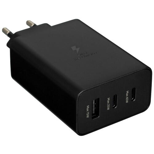 Купить Сетевое зарядное устройство Samsung EP-T6530 черный  4867549. Характеристики, отзывы и цены в Донецке