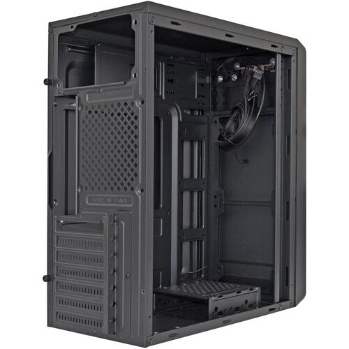 Купить Корпус ExeGate XP-332-XP350 [EX283069RUS] черный  8199003. Характеристики, отзывы и цены в Донецке