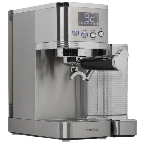 Купить Кофеварка рожковая Reoka RKEM-650 серый  9127244. Характеристики, отзывы и цены в Донецке