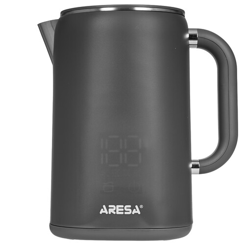 Купить Электрочайник Aresa AR-3481 черный  9300205. Характеристики, отзывы и цены в Донецке