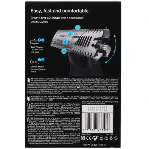 Купить Триммер Braun XT3200 черный  5415651. Характеристики, отзывы и цены в Донецке