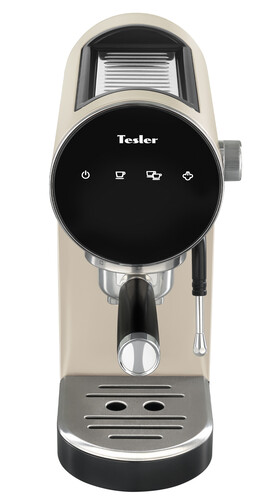 Купить Кофеварка рожковая Tesler ECM-260 BEIGE бежевый  9130745. Характеристики, отзывы и цены в Донецке
