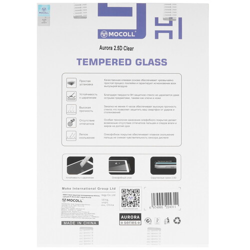 Купить Защитное стекло MOCOLL для Apple iPad mini (6th Gen)  5470309. Характеристики, отзывы и цены в Донецке