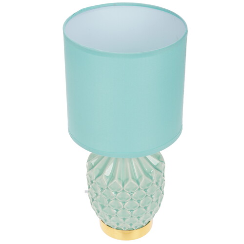 Купить Настольный светильник RISALUX Бернарда голубой  9176726. Характеристики, отзывы и цены в Донецке