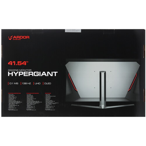 Купить 42" Монитор ARDOR GAMING HYPERGIANT AU42N1 серый  5411396. Характеристики, отзывы и цены в Донецке