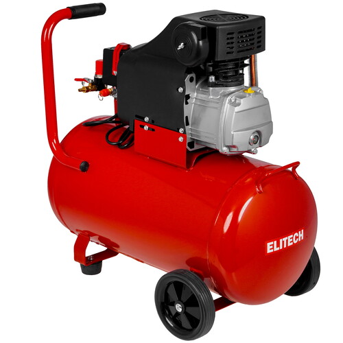 Купить Компрессор поршневой масляный ELITECH КПМ 200-50  9299961. Характеристики, отзывы и цены в Донецке