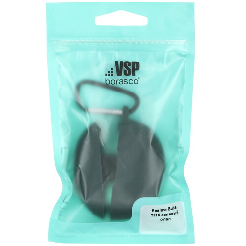 Купить Чехол Borasco для Realme Buds T110, зеленый  5603137. Характеристики, отзывы и цены в Донецке