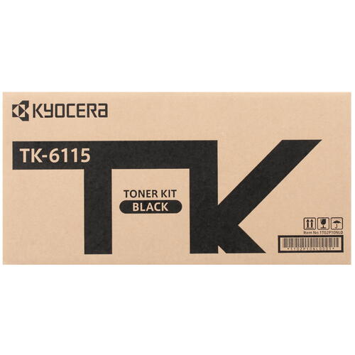 Купить Тонер-картридж лазерный Kyocera TK-6115 черный, с чипом  1228104. Характеристики, отзывы и цены в Донецке