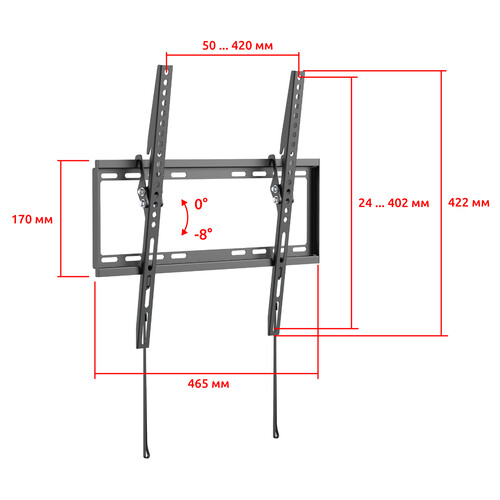 Купить Кронштейн для ТВ UNITEKI SNM1506 черный  9298805. Характеристики, отзывы и цены в Донецке