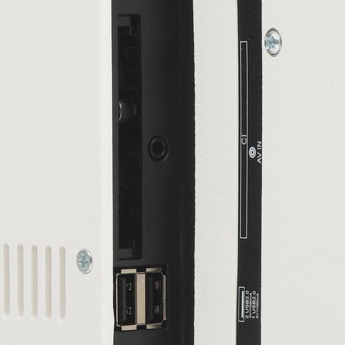 Купить 23.8" (60 см) Телевизор Leff 24F691T белый  9229054. Характеристики, отзывы и цены в Донецке