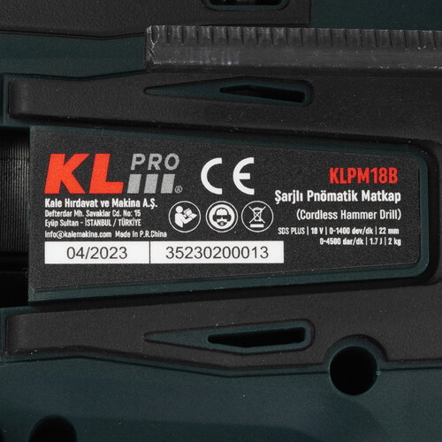 Купить Перфоратор KLPRO KLPM18B-50  9153453. Характеристики, отзывы и цены в Донецке