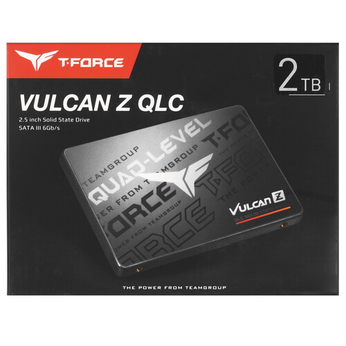 Купить 2000 ГБ 2.5" SATA накопитель TEAMGROUP T-Force VULCAN Z QLC [T253TY002T0C101]  5456976. Характеристики, отзывы и цены в Донецке