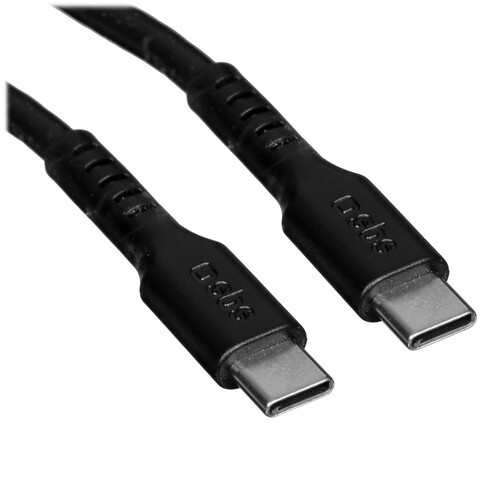 Купить Кабель круглый SBS USB Type-C - USB Type-C черный 1.5 м  5471874. Характеристики, отзывы и цены в Донецке