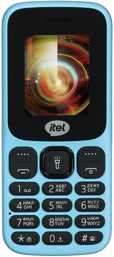 Купить Сотовый телефон Itel it2165 голубой  9224495. Характеристики, отзывы и цены в Донецке