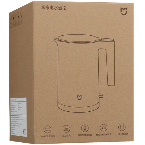 Купить Электрочайник MIJIA Kettle 2 MJDSH04YM белый  5067693. Характеристики, отзывы и цены в Донецке