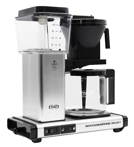 Купить Кофеварка капельная Moccamaster KBG Select 53979 серебристый  9076831. Характеристики, отзывы и цены в Донецке