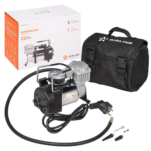 Купить Компрессор для шин AIRLINE CA-035-20V  9105119. Характеристики, отзывы и цены в Донецке