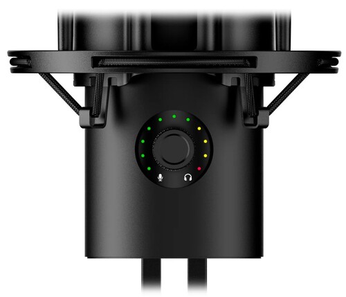 Купить Микрофон HyperX QuadCast 2 S черный  5609184. Характеристики, отзывы и цены в Донецке
