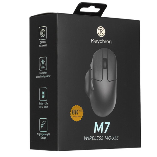 Купить Мышь беспроводная/проводная Keychron M7  9307458. Характеристики, отзывы и цены в Донецке