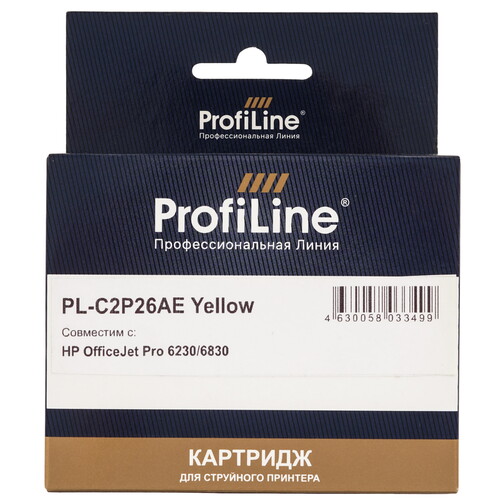 Купить Картридж ProfiLine PL-C2P26AE (№935XL) желтый  9129024. Характеристики, отзывы и цены в Донецке