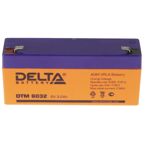 Купить Аккумуляторная батарея для ИБП Delta DTM 6032  1184894. Характеристики, отзывы и цены в Донецке