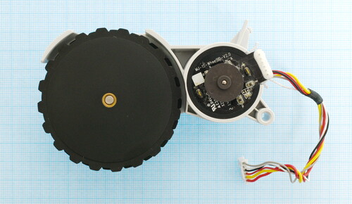 Купить Двигатель (В сборе с колесом L) для пылесоса-робота Xiaomi Mi Robot Vacuum-Mop 2 Pro [MJ-1S-WHEELBD-V2.0] (White)  5422670. Характеристики, отзывы и цены в Донецке