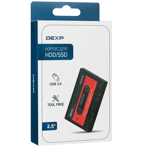 Купить 2.5" Внешний бокс DEXP HD304  4723106. Характеристики, отзывы и цены в Донецке