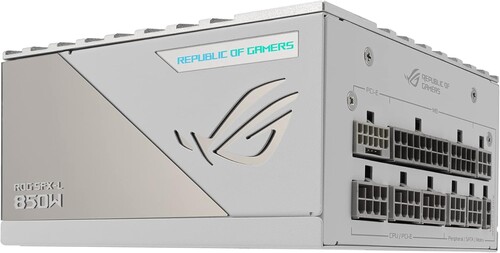 Купить Блок питания ASUS ROG LOKI 850W Platinum White Edition  5620046. Характеристики, отзывы и цены в Донецке