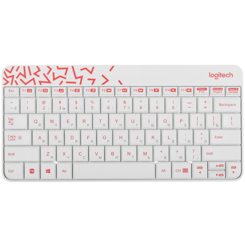 Купить Клавиатура+мышь беспроводная   Logitech MK240 Nano белый  5471996. Характеристики, отзывы и цены в Донецке