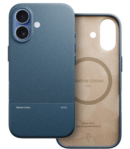 Купить Накладка  Native Union (Re)Classic Case для Apple iPhone 17 синий  5639028. Характеристики, отзывы и цены в Донецке