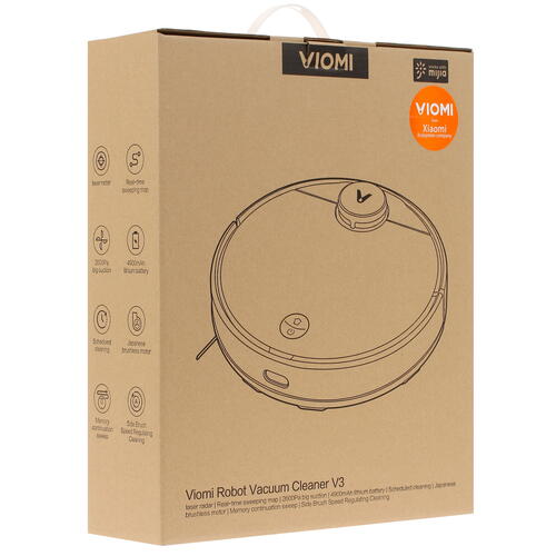 Купить Робот-пылесос Viomi V3 черный  1692623. Характеристики, отзывы и цены в Донецке