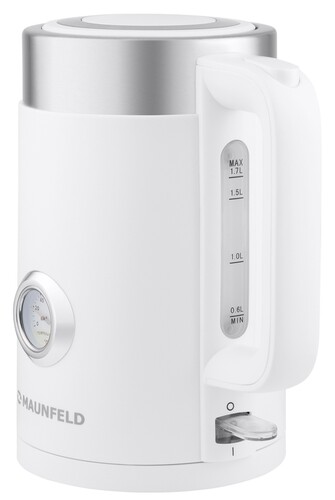Купить Электрочайник MAUNFELD MFK-6311W белый  9948823. Характеристики, отзывы и цены в Донецке
