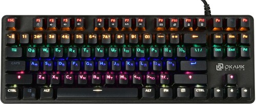Купить Клавиатура проводная Oklick 969G SHOTGUN  8164184. Характеристики, отзывы и цены в Донецке