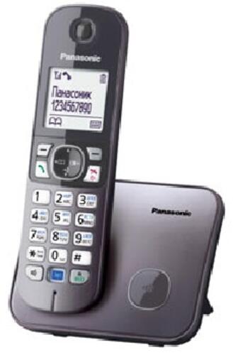 Купить Телефон беспроводной (DECT) Panasonic KX-TG6811RUM  0168971. Характеристики, отзывы и цены в Донецке