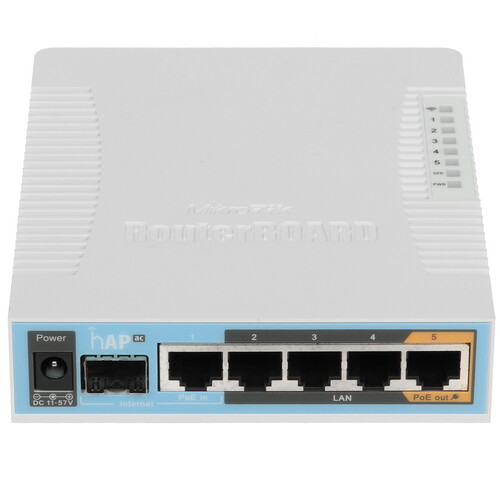 Купить Wi-Fi роутер MikroTik hAP ac  5439636. Характеристики, отзывы и цены в Донецке