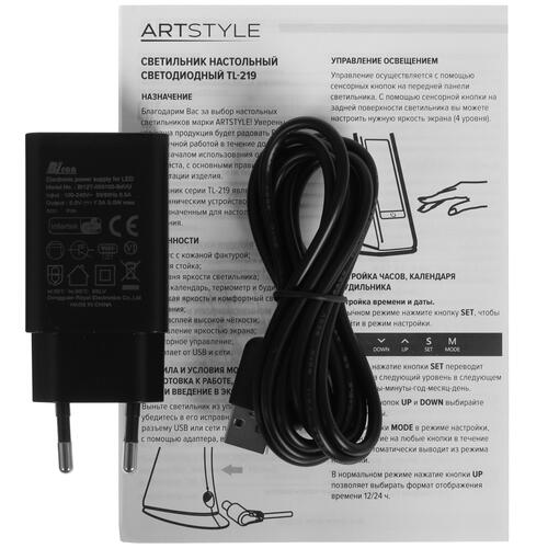 Купить Настольный светильник ArtStyle 219B черный  5050826. Характеристики, отзывы и цены в Донецке