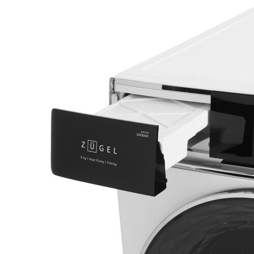 Купить Сушильная машина ZUGEL ZDF83HP белый  9271472. Характеристики, отзывы и цены в Донецке