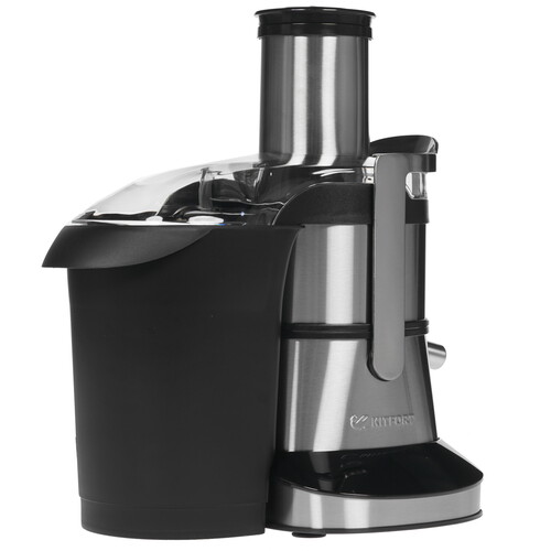 Купить Соковыжималка электрическая Kitfort КТ-1112 серебристый  8128479. Характеристики, отзывы и цены в Донецке