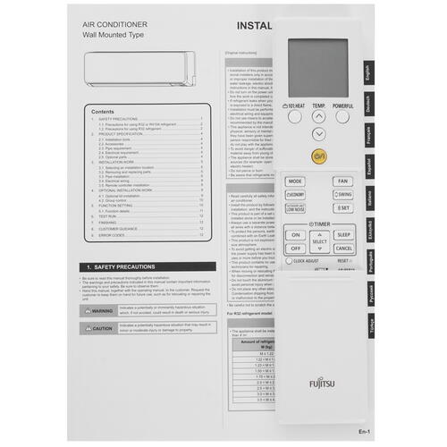 Купить Кондиционер настенный сплит-система Fujitsu ASYG07KMCC/AOYG07KMCC белый  5341617. Характеристики, отзывы и цены в Донецке