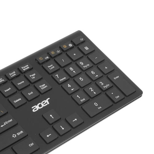 Купить Клавиатура+мышь беспроводная Acer OKR030 черный  4708884. Характеристики, отзывы и цены в Донецке