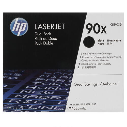 Купить Картридж лазерный HP 90X (CE390XD) черный, с чипом  0186708. Характеристики, отзывы и цены в Донецке