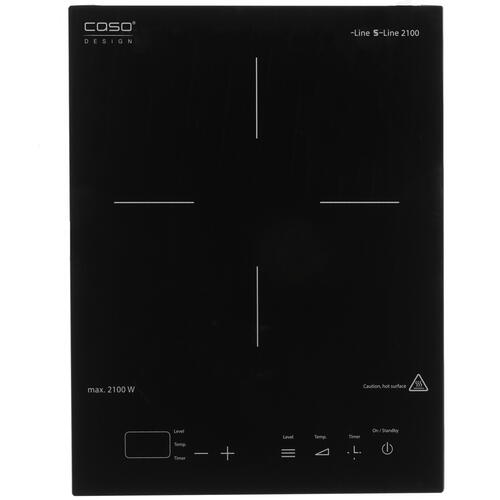 Купить Плита компактная электрическая CASO Slim Line 2100 черный  8117092. Характеристики, отзывы и цены в Донецке