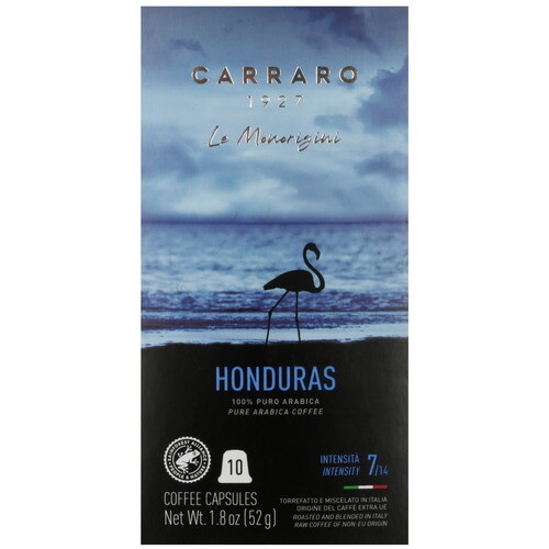 Купить Кофе в капсулах Carraro HONDURAS  9122127. Характеристики, отзывы и цены в Донецке