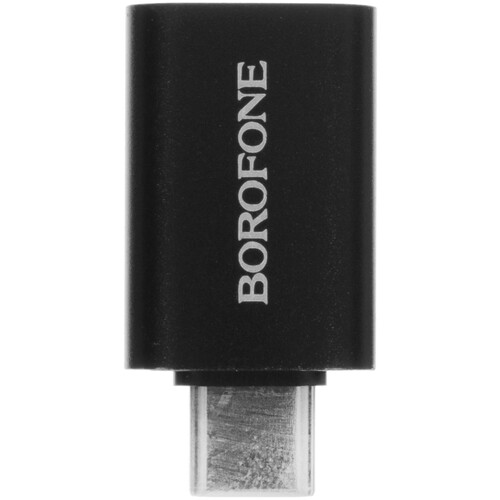 Купить OTG-переходник Borofone черный  5635409. Характеристики, отзывы и цены в Донецке