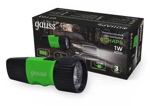Купить Фонарь Gauss GF103  9112153. Характеристики, отзывы и цены в Донецке