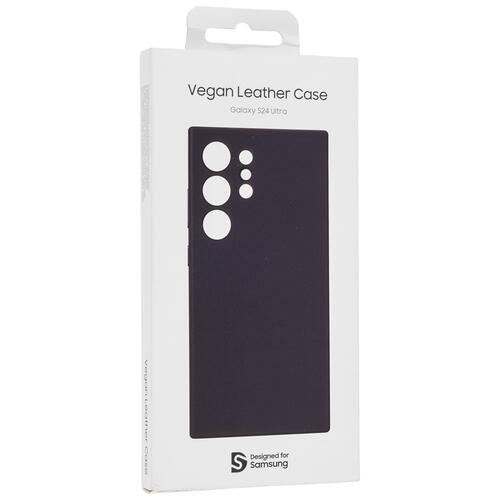Купить Накладка  Samsung Vegan Leather Case для Samsung Galaxy S24 Ultra фиолетовый  5445234. Характеристики, отзывы и цены в Донецке