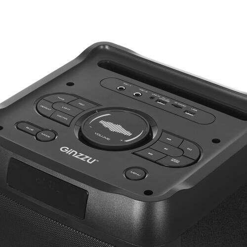 Купить Портативная аудиосистема Ginzzu GM-205, черный  9919097. Характеристики, отзывы и цены в Донецке