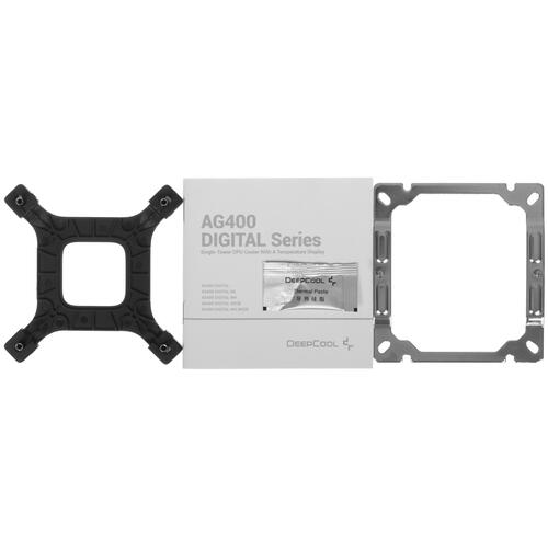 Купить Кулер для процессора DEEPCOOL AG400 DIGITAL WH  5442237. Характеристики, отзывы и цены в Донецке