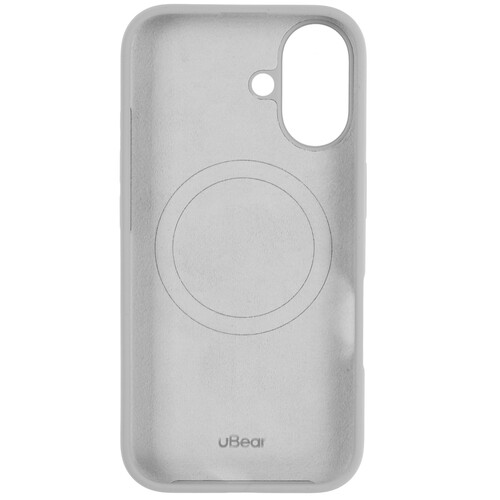 Купить Накладка  uBear Touch Mag Case для Apple iPhone 16 серый  5474345. Характеристики, отзывы и цены в Донецке