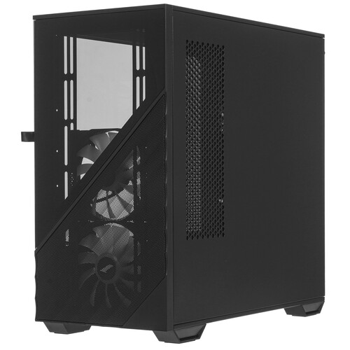 Купить Корпус 1STPLAYER DK D7 [D7-BK-3F1] черный  5481535. Характеристики, отзывы и цены в Донецке